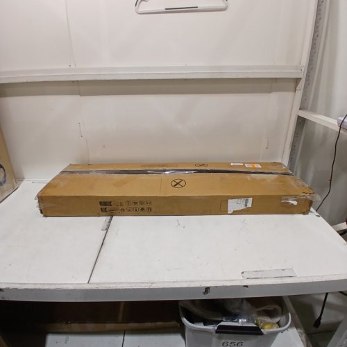 SOMDOT 8-DRAWER TV STAND DRESSER WITH POWER OUTLETS AND LED LIGHTS - 46" X 11" X 29" - BLACK (MODEL: TS102C05) image 5
