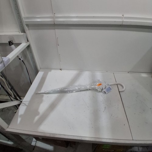 WEATHER STATION BUBBLE DOME CLEAR UMBRELLA - 52" - WHITE (MODEL: WS510-WHITE) image 2