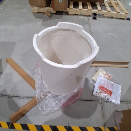 PROPANE TANK COVER TABLE WITH SIDE HANDLES AND PROTECTIVE COVER - WHITE (MODEL: NP12086) image 3