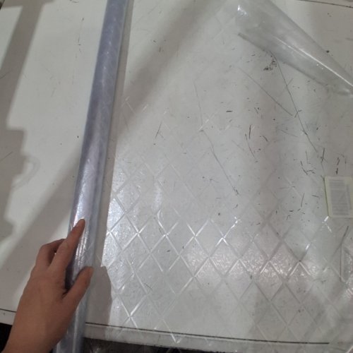 DIAMOND PATTERN WINDOW FILM - 3FT X ~25FT" - CLEAR image 3