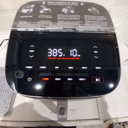 COSORI TURBOBLAZE AIR FRYER - 6QT - BLACK (MODEL: CAF-DC601-KCA) image 2