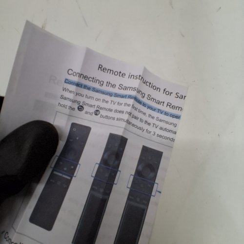 REPLACEMENT VOICE REMOTE FOR SELECT SAMSUNG SMART TVS - BLACK image 2