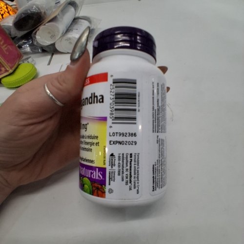 (60 CAPS) WEBBER NATURALS STRESS RELIEF ASHWAGANDHA VEGETARIAN CAPSULES - 6000 MG, image 2