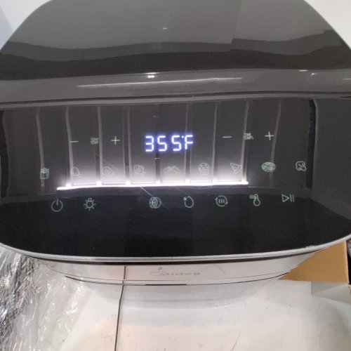 MIDEA WIDE MAX AIR FRYER OVEN - 12.7QT - BLACK/STAINLESS STEEL (MODEL: MAF122AOCSS/1993097) image 3