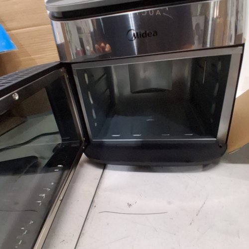 MIDEA WIDE MAX AIR FRYER OVEN - 12.7QT - BLACK/STAINLESS STEEL (MODEL: MAF122AOCSS/1993097) image 7