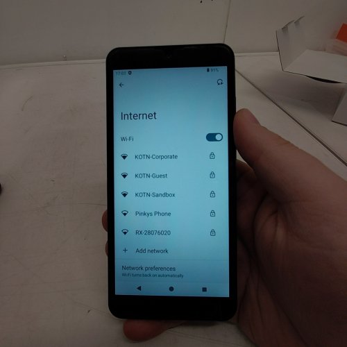 FOXX ANDROID SMARTPHONE - 16GB STORAGE - BLACK (MODEL: A551) image 4