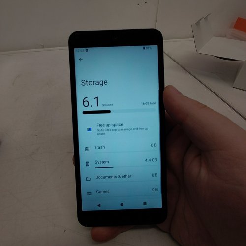 FOXX ANDROID SMARTPHONE - 16GB STORAGE - BLACK (MODEL: A551) image 5
