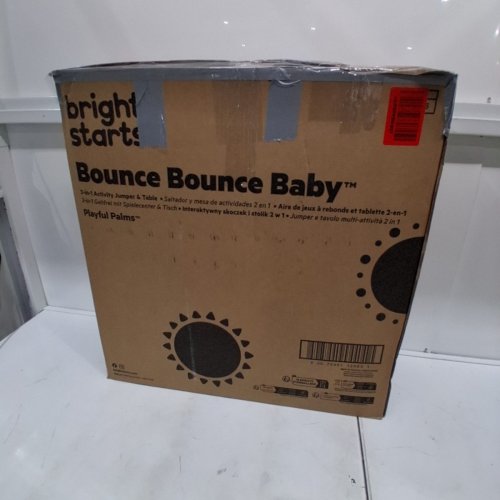 BRIGHT STARTS BOUNCE BOUNCE BABY 2-IN-1 ACTIVITY JUMPER & TABLE - PINK (MODEL: 12663) image 4