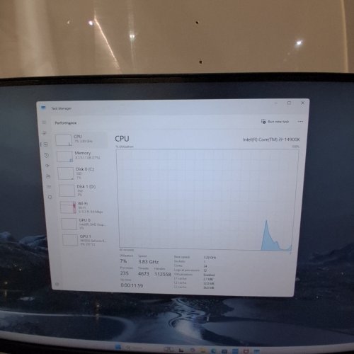 DELL XPS 8960 DESKTOP - INTEL CORE I9-14900K | 32GB DDR5 | 2TB SSD | NVIDIA RTX 4070 12GB - WHITE - (MODEL: 8960) image 5