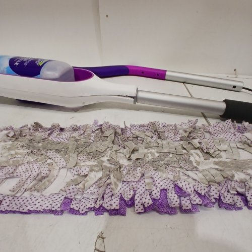 SWIFFER MULTI SURFACE POWER MOP WITH 5 TIMES CLEANING POWER - WHITE/PURPLE image 3