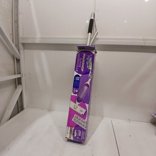 SWIFFER MULTI SURFACE POWER MOP WITH 5 TIMES CLEANING POWER - WHITE/PURPLE image 4