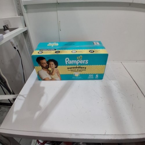 100PK PAMPERS SWADDLERS PULL-ON DIAPERS - SIZE 5 image 3