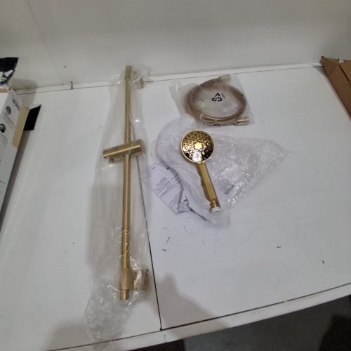 KOHLER AWAKEN G90 4 FUNCTION HANDSHOWER KIT - 27" - 1.75 GPM - VIBRANT BRUSHED MODERN BRASS - (MODEL:K-98361-G-2MB) image 3