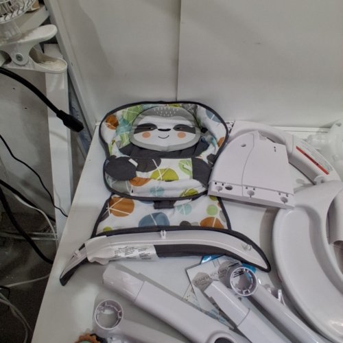 FISHER-PRICE PORTABLE BABY CHAIR SIT-ME-UP FLOOR SEAT WITH TRAY - MULTICOLOR - (MODEL: HTP40) image 3