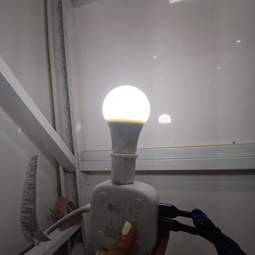 2PK AMERITOP DUSK TO DAWN LIGHT BULB - A19 LED SENSOR LIGHT BULBS - 800 LUMENS - 10W - 1500 LIFE TIME - 3000K - WARM WHITE image 2