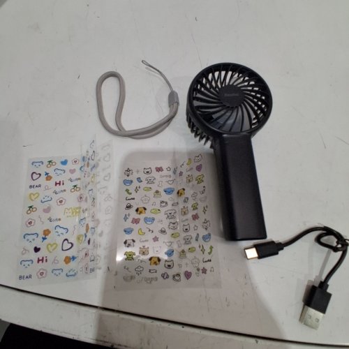 EASYACC MINI POCKET FAN - BLACK (MODEL: FSC1-18) image 3