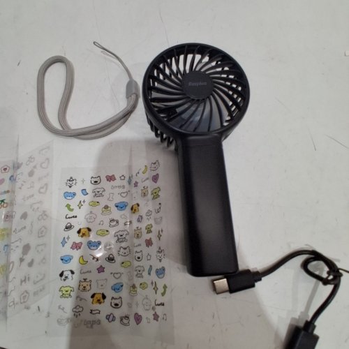 EASYACC MINI POCKET FAN - BLACK (MODEL: FSC1-18) image 4