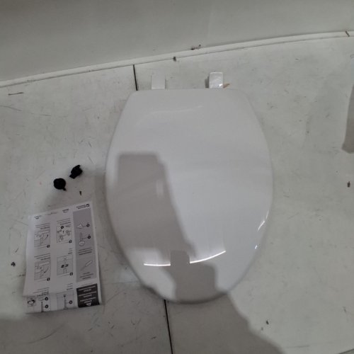 BEMIS SLOW CLOSE EASY CLEAN TOILET SEAT - ELONGATED 18.5" - WHITE (MODEL: 7300SLEC-000) image 3