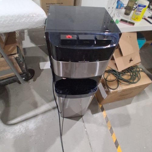BOTTOM LOAD WATER DISPENSER - 110V, 640W - BLACK (MODEL: HSM-319) image 4