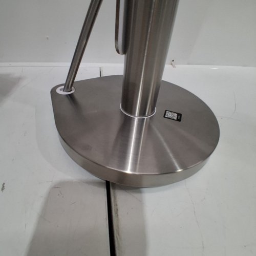 SIMPLEHUMAN PAPER TOWEL HOLDER WITH SPRAY BOTTLE - STAINLESS STEEL/WHITE image 4