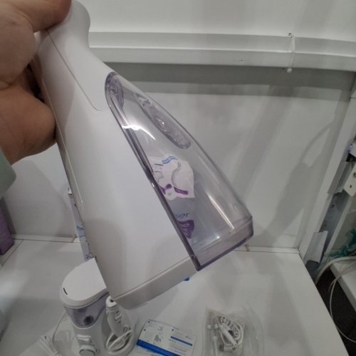 WATERPIK WATERFLOSSER ULTRA PLUS WATER FLOSSER & CORDLESS PEARL WATER FLOSSER - 5 ACCESSORY TIPS, USB CHARGING CABLE & TRAVEL CASE - WHITE - (MODEL: WP-150C/WF-13C020 1701338) image 4