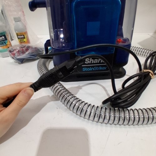 SHARK STAINSTRIKER PORTABLE CARPET CLEANER & UPHOLSTERY CLEANER - BLUE/GREY (MODEL: PX200C) image 2
