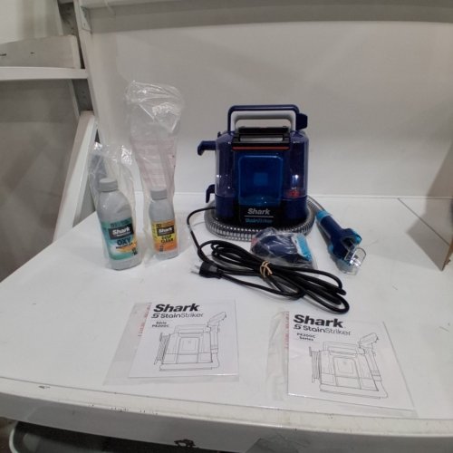 SHARK STAINSTRIKER PORTABLE CARPET CLEANER & UPHOLSTERY CLEANER - BLUE/GREY (MODEL: PX200C) image 3