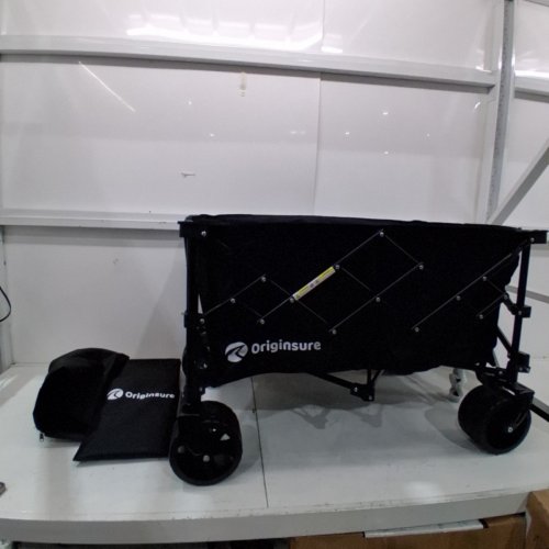 ORIGINSURE COLLAPSIBLE WAGON CART - 360 LBS MAX - BLACK image 2
