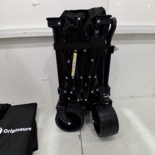 ORIGINSURE COLLAPSIBLE WAGON CART - 360 LBS MAX - BLACK image 3