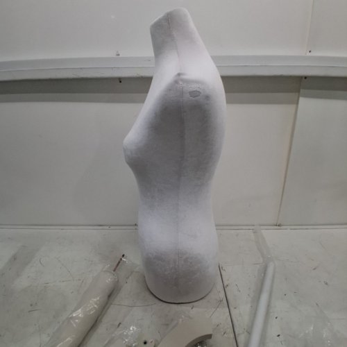 MEETINGHOME DRESS FORM MANNEQUIN - 49.6" TO 63.4" - WHITE (MODEL: MQ-FL2104-WHITE) image 3