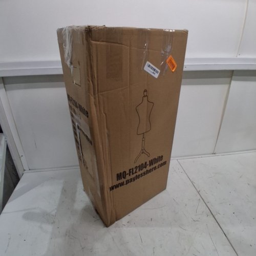 MEETINGHOME DRESS FORM MANNEQUIN - 49.6" TO 63.4" - WHITE (MODEL: MQ-FL2104-WHITE) image 5