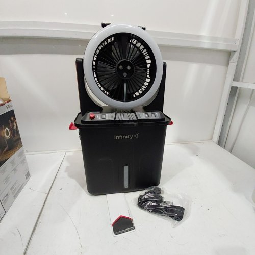INFINITY X1 SOLAR MISTING FAN- 500LUM (MODEL: 1985328) image 3
