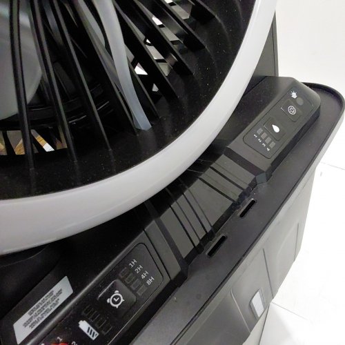 INFINITY X1 SOLAR MISTING FAN- 500LUM (MODEL: 1985328) image 4