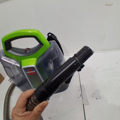 BISSELL LITTLE GREEN PROHEAT PORTABLE DEEP CLEANER/SPOT CLEANER - GREEN/GREY (MODEL: 2513E/25137) image 7