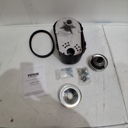 VEVOR GO KART DRIVE CLUTCH FOR 2 TO 8HP KARTS - FITS VARIOUS MODELS - BLACK/SILVER ( MODEL: MC30K1D10T12T) image 2