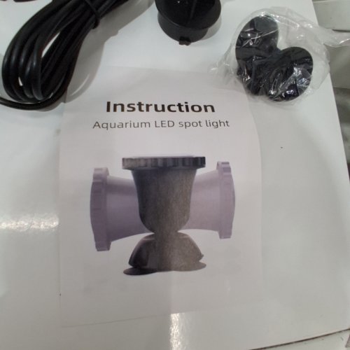 XUNATA LED AQUARIUM AND POND SPOT LIGHT - BLACK image 3