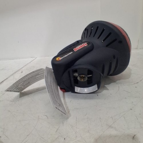MR HEATER PORTABLE LITTLE BUDDY PROPANE CAMP HEATER - 3800 BTU - BLACK / RED (MODEL: MH4B) image 3