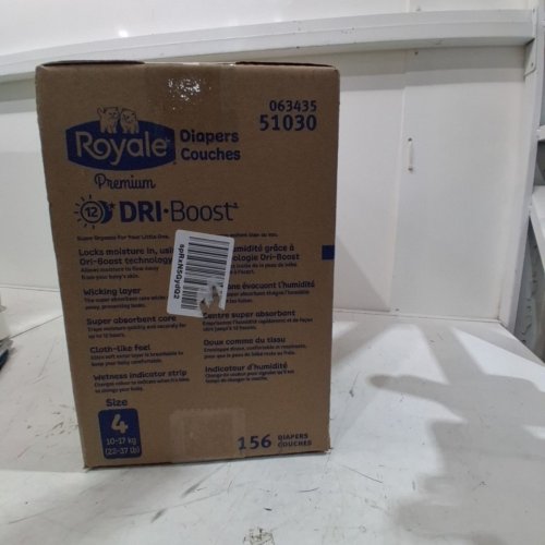 156PK ROYALE PREMIUM DIAPERS - SIZE 4 image 3