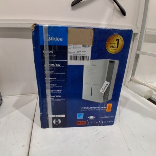 MIDEA DEHUMIDIFIER - 12.5L - WHITE - (MODEL:MAD22C3WMT) image 8