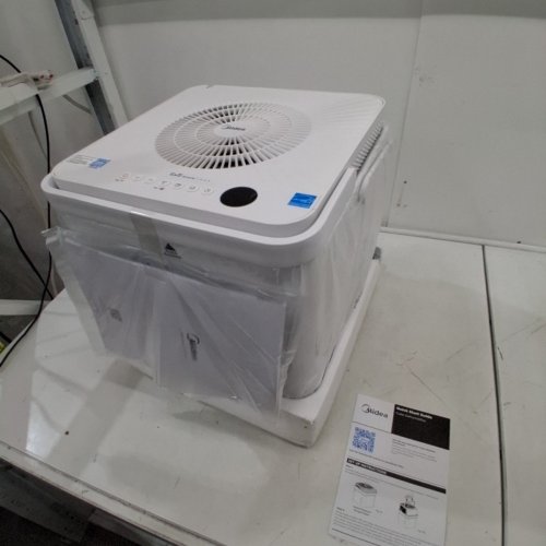 MIDEA CUBE 50 PINT SMART WIFI DEHUMIDIFIER - 4,500 SQ. FT - WHITE (MODEL: MAD50S1QWT-A) image 2