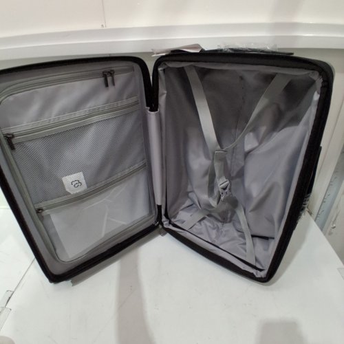 NINETYGO CARRY ON LUGGAGE WITH USB CHARGING PORT 20" - BLACK image 3