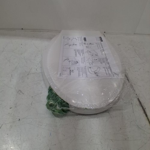 KOHLER ELONGATED TOILET SEAT - 18 5/8" - WHITE image 2