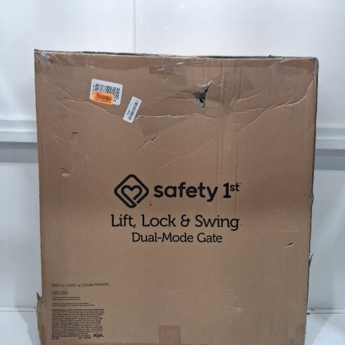 SAFETY 1ST LIFT, LOCK & SWING DUAL-MODE GATE - 28" - 42" X 26" - GREY (MODEL: GA048CWHOF1) image 3
