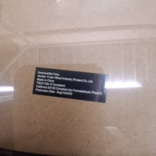 AMERICANFLAT PICTURE FRAME - 16" X 20" - 12" X 16" WITH MAT - BLACK image 2