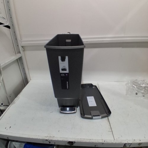SIMPLEHUMAN STEP TRASH CAN WITH PET PROOF LOCK - 40L - CHARCOAL image 3