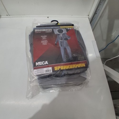 2PC KIDS NECA SKIBIDI TOILET SPEAKERMAN COSTUME (NO MASK) - LARGE - 10-12 YEARS - GREY (MODEL: 1002184) image 2