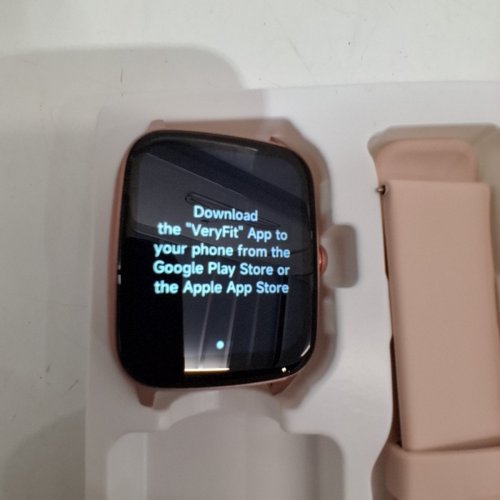 UNISEX WATERPROOF TOUCHSCREEN BLUETOOTH SMART WATCH - 1.85" DIY DIAL - PINK (MODEL: TGW01) image 3