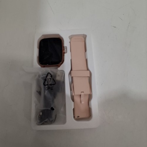 UNISEX WATERPROOF TOUCHSCREEN BLUETOOTH SMART WATCH - 1.85" DIY DIAL - PINK (MODEL: TGW01) image 4
