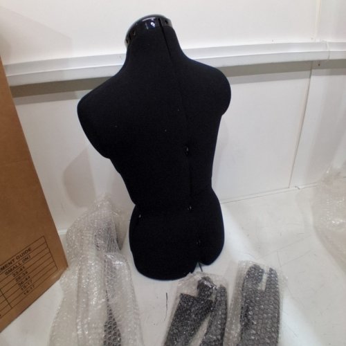 PDM WORLDWIDE ADJUSTABLE DRESS FORM MANNEQUIN - FEMALE - SMALL TO MEDIUM - BLACK image 5