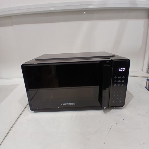 CHEFMAN COUNTERTOP MICROWAVE OVEN - 0.7 CU. FT - BLACK (MODEL: RJ55-7-V2-CA) image 3